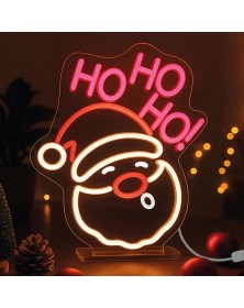 Lampada Led Effetto Neon - Santa Claus - It's a Sign  - Legami