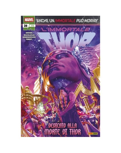 L’Immortale Thor 26 – Thor 316 – Panini Comics – Italiano