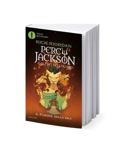 Percy Jackson e gli dei dell’Olimpo – 7. Il furore della dea - Mondadori - Italiano