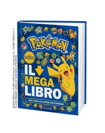 Pokémon - Il Mega Libro: 1001 Cose Da Sapere Sui Pokémon - Mondadori - Italiano