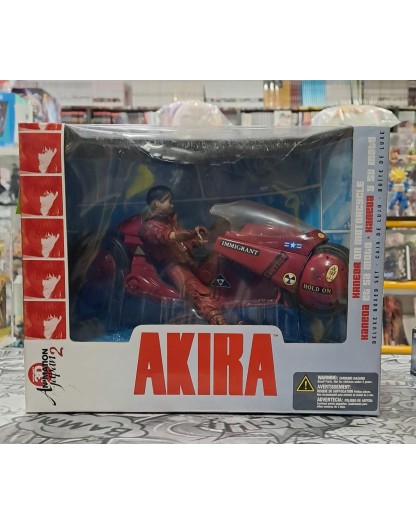 McFarlane Toys 3D Animation - Akira Kaneda On Motorcycle Deluxe Boxed Set - Nuovo