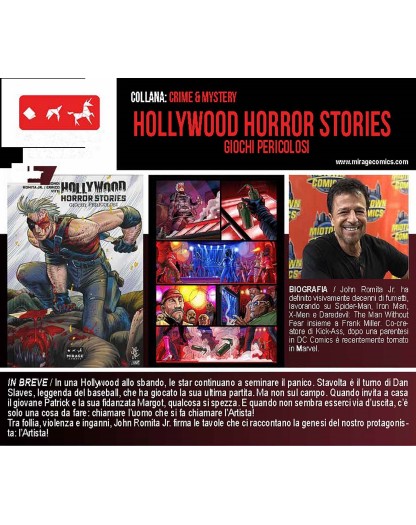 Hollywood Horror Stories: Giochi Pericolosi - Mirage Comics - Italiano
