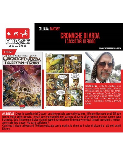I Cacciatori Di Frodo: Cronache Di Arda - Mirage Comics - Italiano