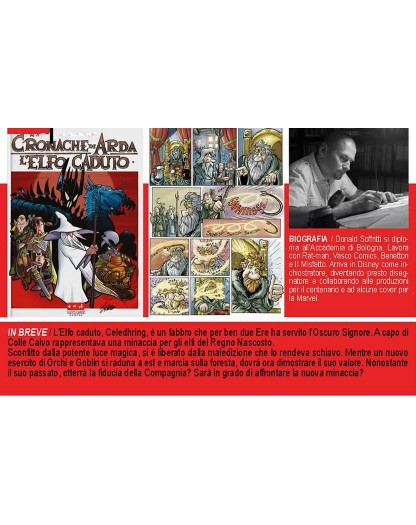 L'Elfo Caduto: Cronache Di Arda - Mirage Comics - Italiano