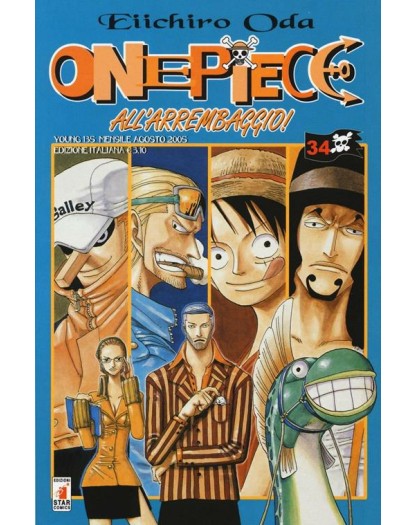 One Piece – Serie Blu 34 – Young 135 – Edizioni Star Comics – Italiano