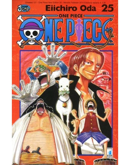 One Piece New Edition 25 – Greatest 121 – Edizioni Star Comics – Italiano