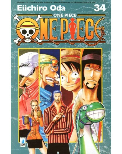 One Piece New Edition 34 – Greatest 130 – Edizioni Star Comics – Italiano