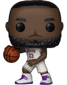 Funko Pop NBA Los Angeles Lakers LeBron James White Uniform - Funko - Italiano