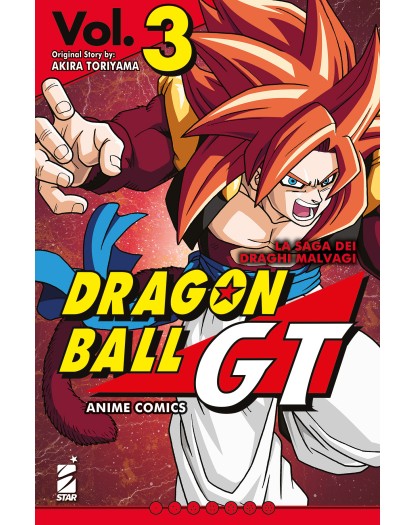 Dragon Ball GT – La Saga dei Draghi Malvagi 3 – Anime Comics – Edizioni Star Comics – Italiano