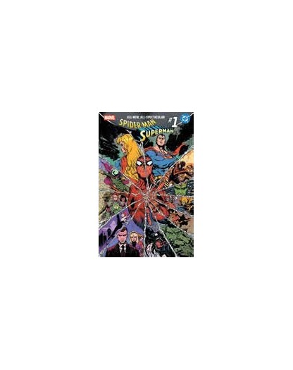 Spider-Man/Superman 1 Variant Di Sanford Greene - Panini Comics - Italiano