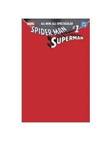 Spider-Man/Superman 1 Variant Red Blank - Panini Comics - Italiano