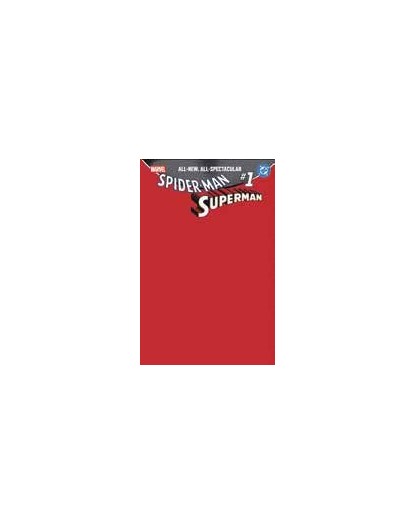 Spider-Man/Superman 1 Variant Red Blank - Panini Comics - Italiano