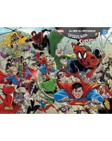 Spider-Man/Superman 1 Variant Wraparound Di Kaare Andrews - Panini Comics - Italiano