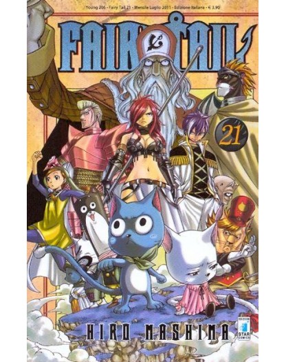 Fairy Tail 21 - Young 206 - Edizioni Star Comics - Italiano