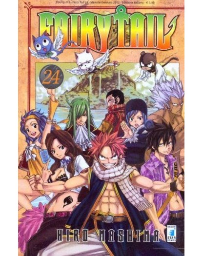 Fairy Tail 24 - Young 212 - Edizioni Star Comics - Italiano