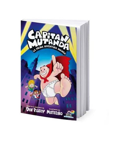 Capitan Mutanda. La Prima Avventura Manga - Piemme - Italiano