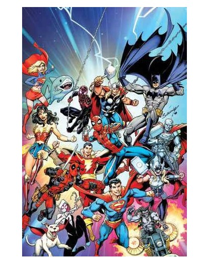 Marvel/DC: Il Chiacchierone Oscuro E Altre Storie - Panini Comics - Italiano