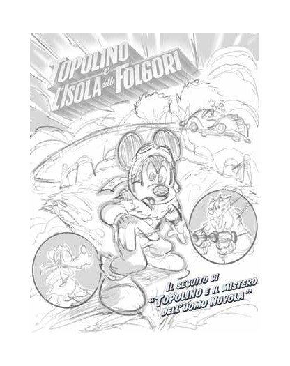 Topolino E L’Isola Delle Folgori - Panini Comics - Italiano