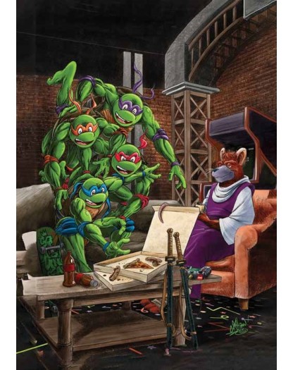 Teenage Mutant Ninja Turtles Adventures Compendium Vol. 1 - Panini Comics - Italiano