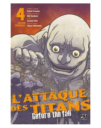 L’Attacco Dei Giganti: Before The Fall – Colossal Edition 4 - Panini Comics - Italiano