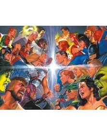 DC Facsimile Edition JLA/Avengers 3 Variant Wraparound Di Alex Ross - Panini Comics - Italiano