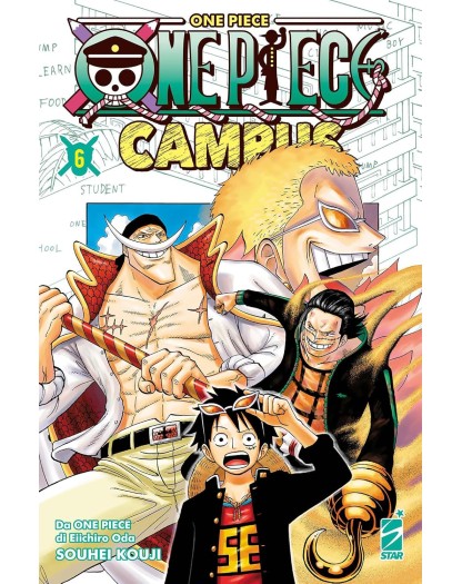 One Piece Campus Vol. 6 - Star Comics - Italiano