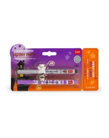 Set Di 2 Penne Gel Con Animaletto Decorativo Lovely Friends Spooky Party - Legami - Italiano