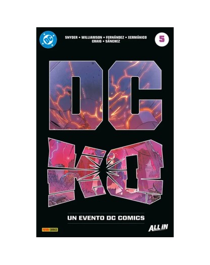DC K.O. 5 Di 5 - Panini Comics - Italiano