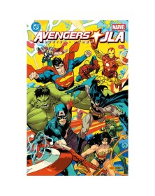 DC Facsimile Edition Avengers/JLA 2 Variant Wraparound Di Dan Mora - Panini Comics - Italiano