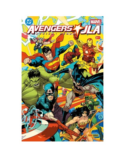 DC Facsimile Edition Avengers/JLA 2 Variant Wraparound Di Dan Mora - Panini Comics - Italiano