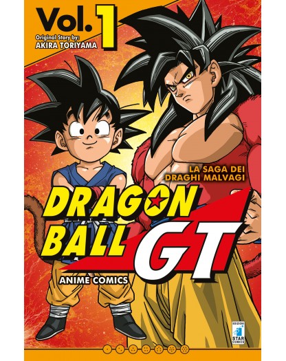 Dragon Ball gt anime comics - La saga dei draghi malvagi 1