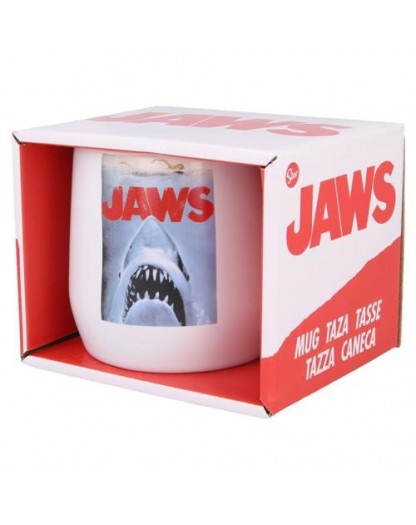 Tazza Jaws - Ceramic Nova Mug 360ml con Gift Box - Stor