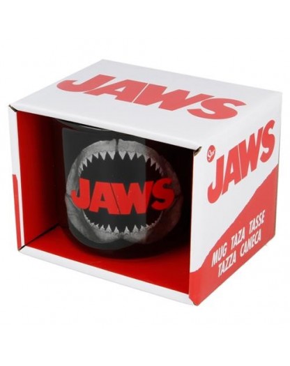 Tazza Jaws - Ceramic Breakfast Mug 400ml con Gift Box - Stor